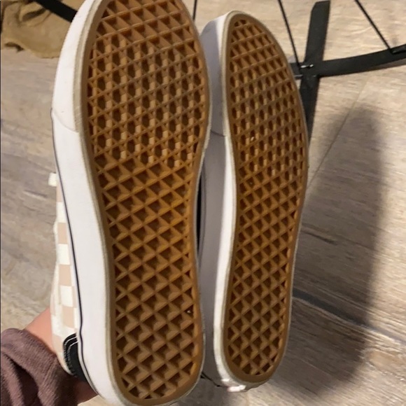 Pink Check Vans - Picture 3 of 10